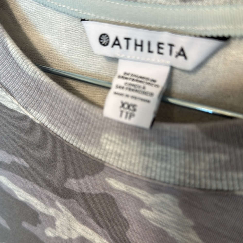 Athleta Women’s Casual Balance Camo Lux Dress / Size XXS / Brand NWT / Gray - Picture 4 of 9